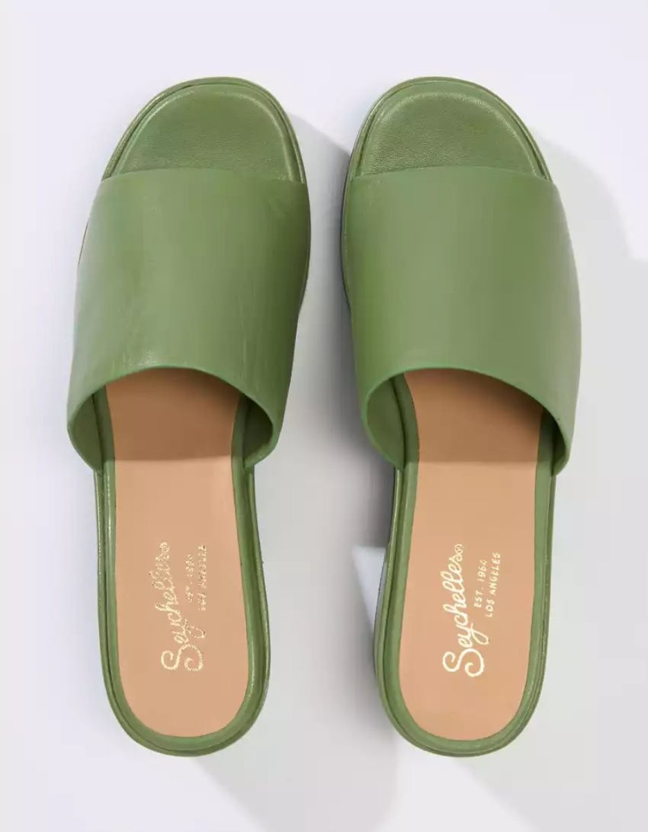 Compensées American Eagle Seychelles One of a Kind Plateforme Sandal Vert Femme | TLY-03980372